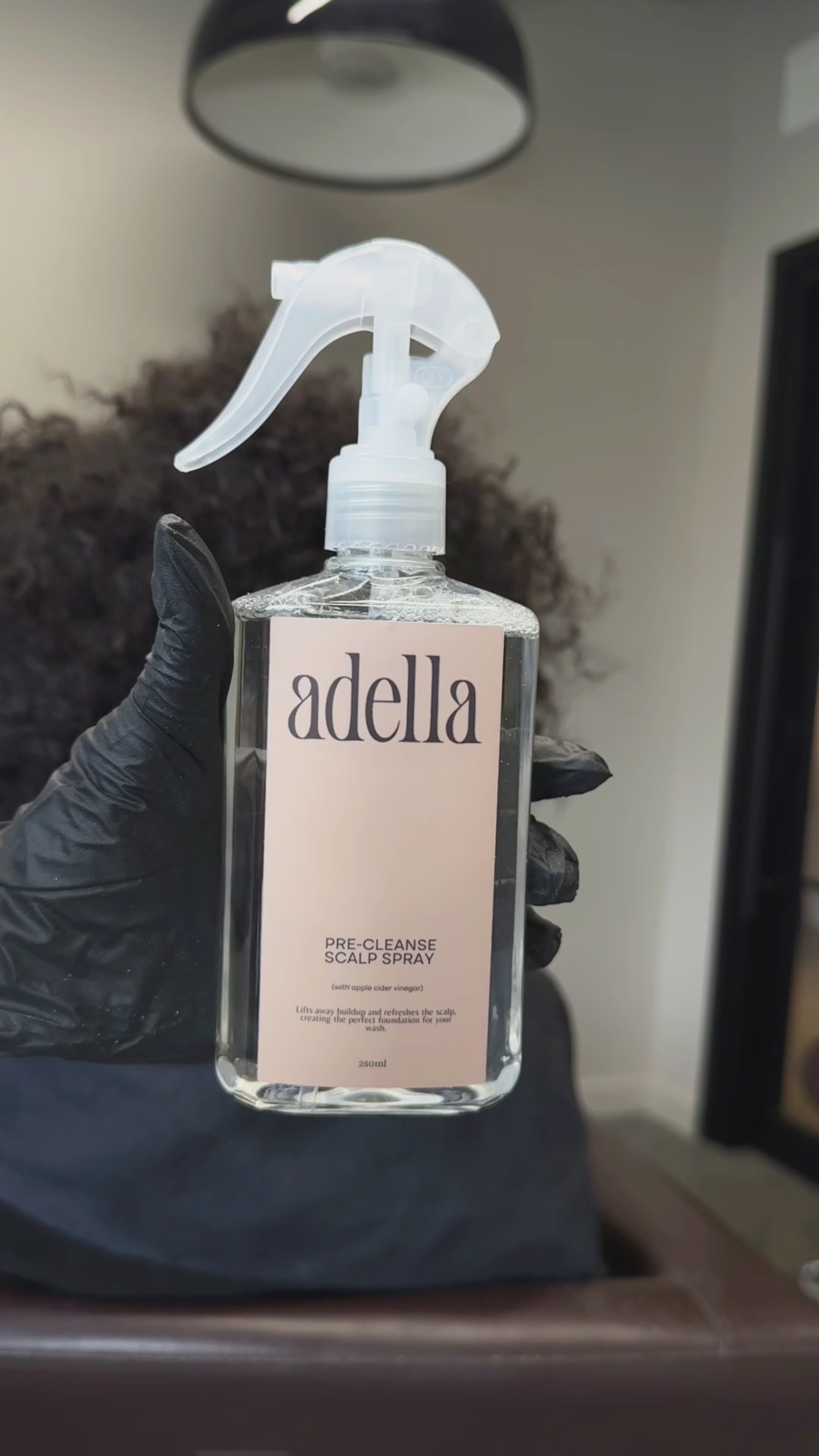 Pre Cleanse Scalp Spray – Adella Hair